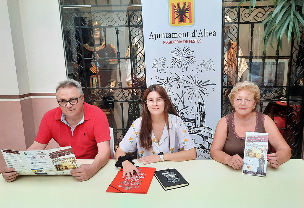 ALTEA.- La Comisión de Fiestas de Sant Roc da a conocer el programa de actos e invita a la población a participar